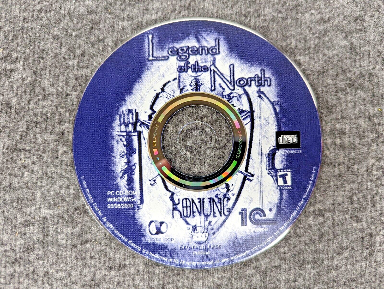 Legend of the North: Konung CD-ROM PC Game – Fantasy Role Playing Big Box