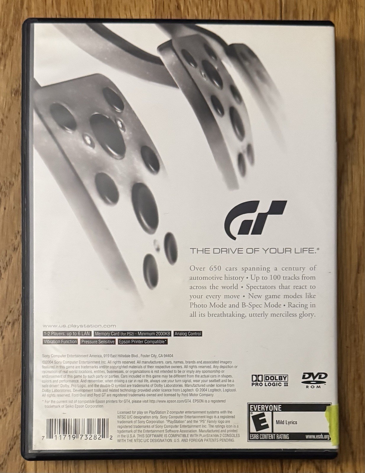 Gran Turismo 4 (Sony PlayStation 2, 2005) w/ Manual CIB – Tested
