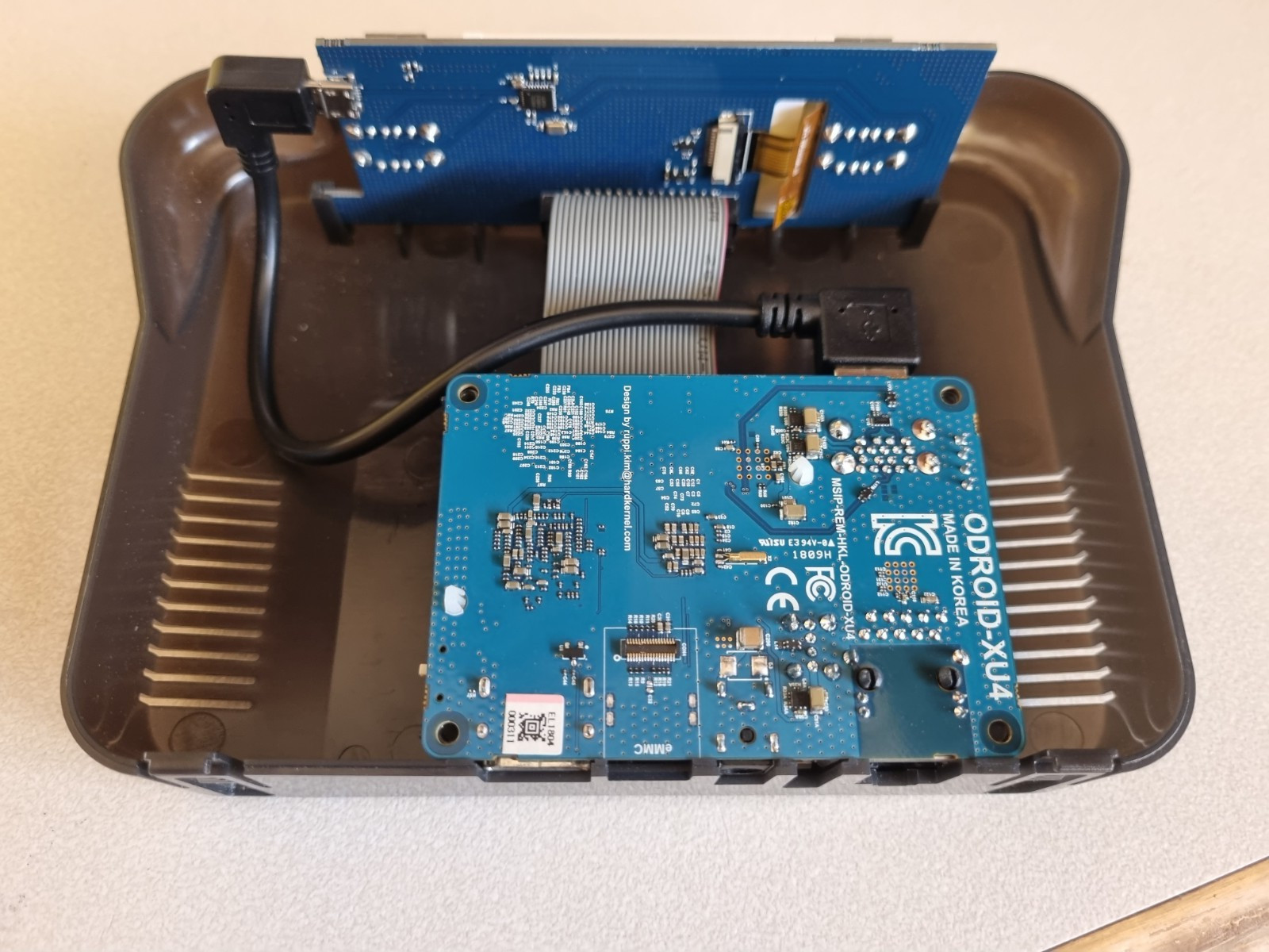 Odroid XU4 in Nintendo 64 style case No Power Supply