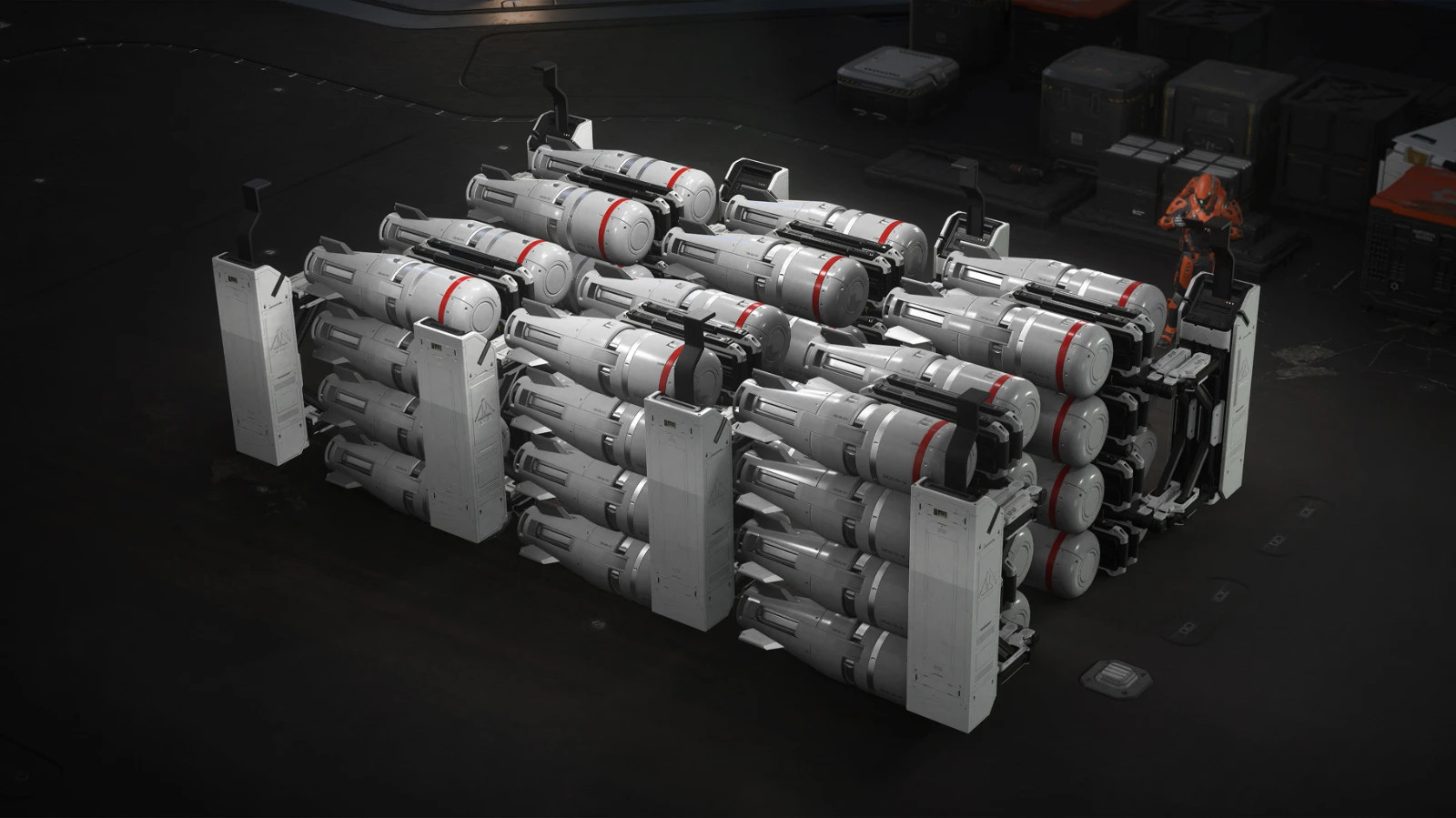 STAR CITIZEN – ADD-ONS – AEGIS RETALIATOR – S3 BOMB RACK WEAPON KIT