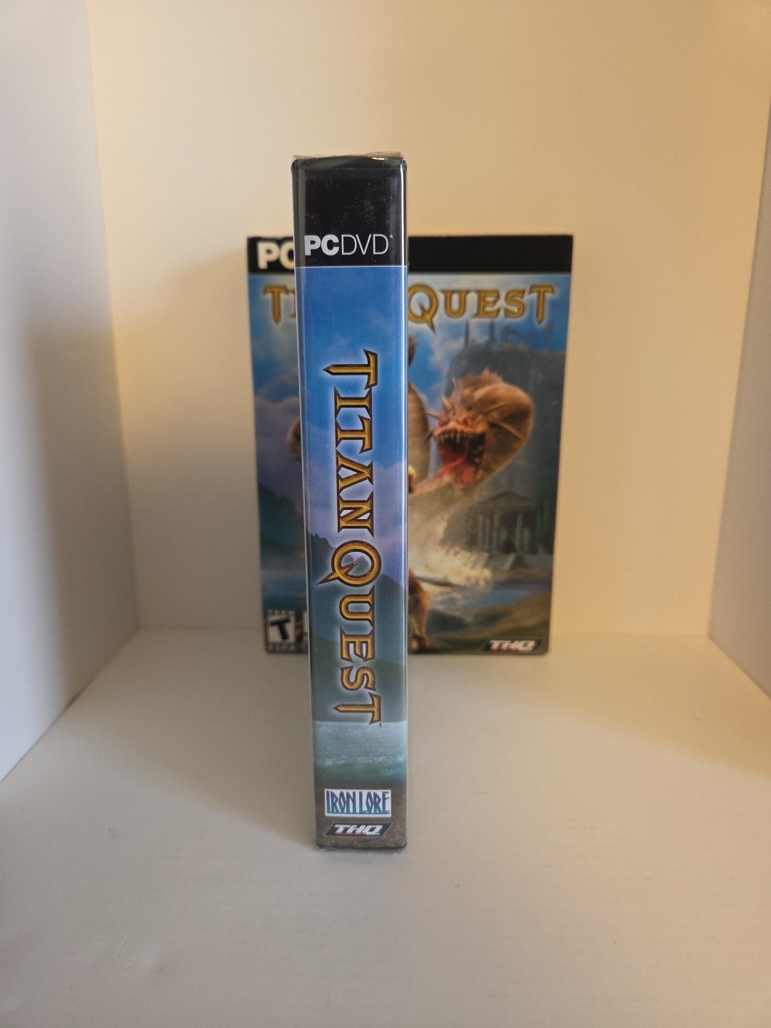 Titan Quest – PC, DVD (2006) IRONLORE THQ Foldout Slip Cover Version Brand New!