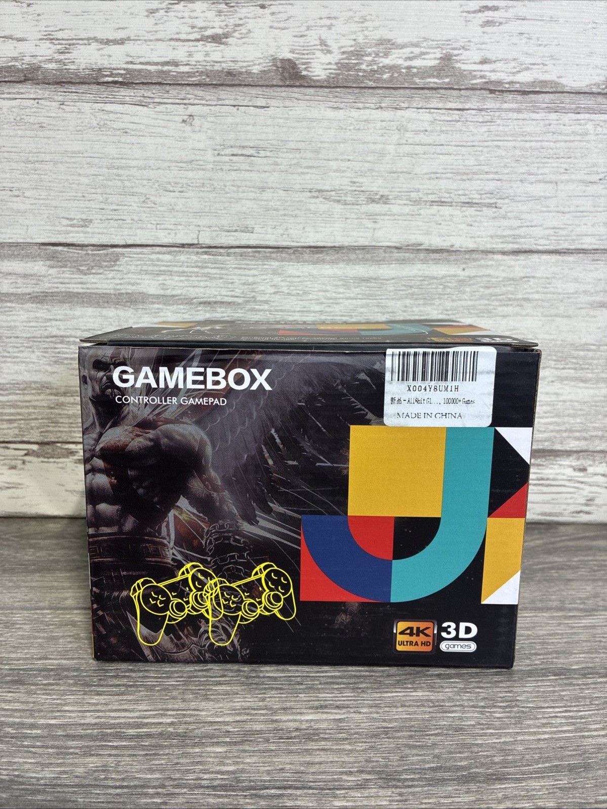 Vayava Gamebox Controller Gamepad 4K Ultra HD 3D Games 2 Controllers NEW IN BOX
