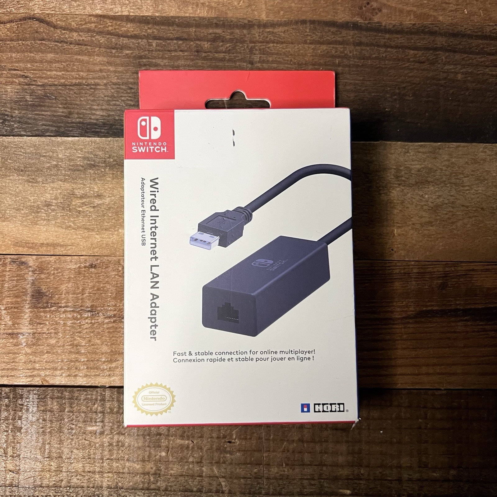 Nintendo Switch Wired Internet LAN Adapter Fast Stability Connection Multiplayer