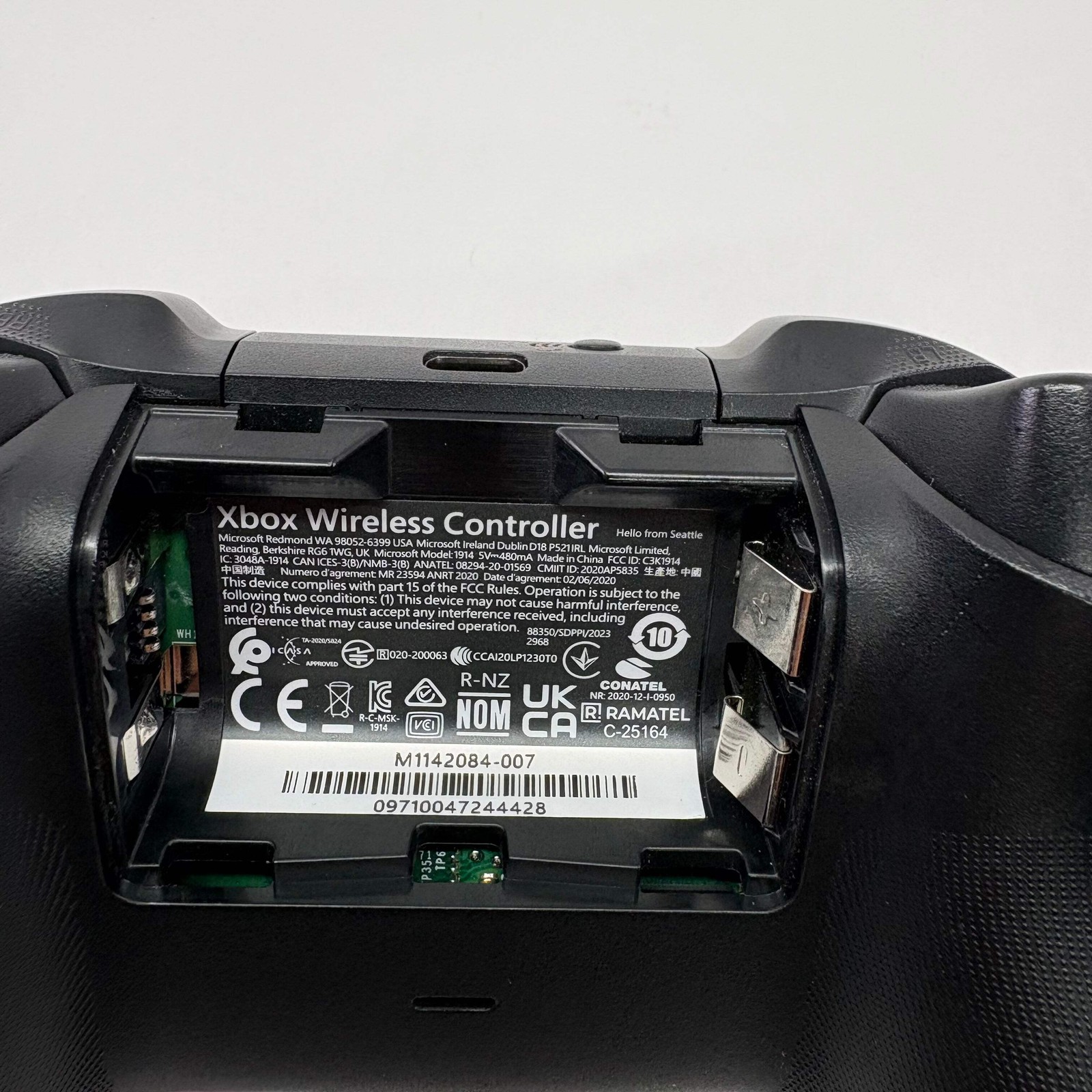 Microsoft Xbox One Wireless Controller Black 1537/M1142084-007
