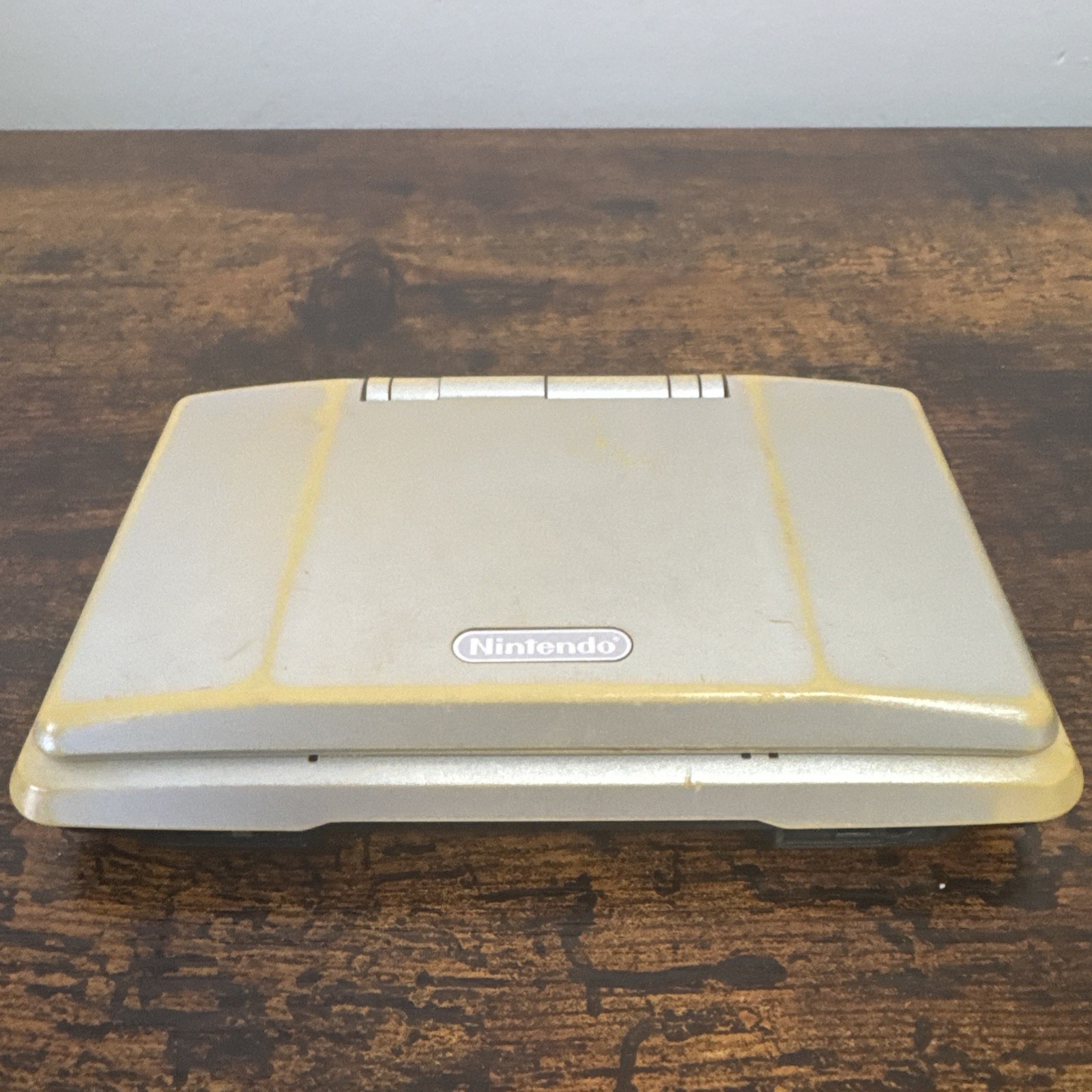 OG Nintendo DS NTR-001 Silver Handheld System *TESTED/WORKING**
