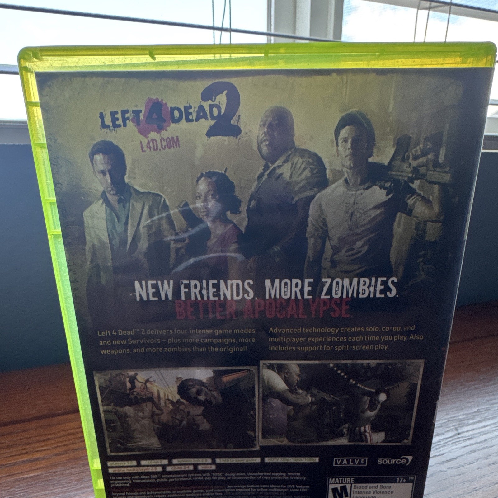 Valve Left 4 Dead 2 (Microsoft Xbox 360) Game Disc w/ Case, M