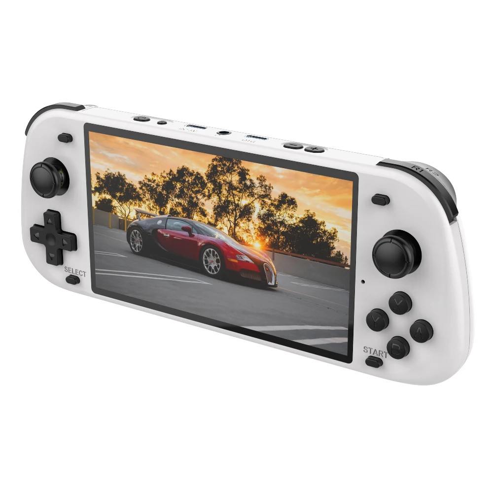 New R50S Retro Handheld Game Console 5.1 Inch Large Screen Linux System 854*480