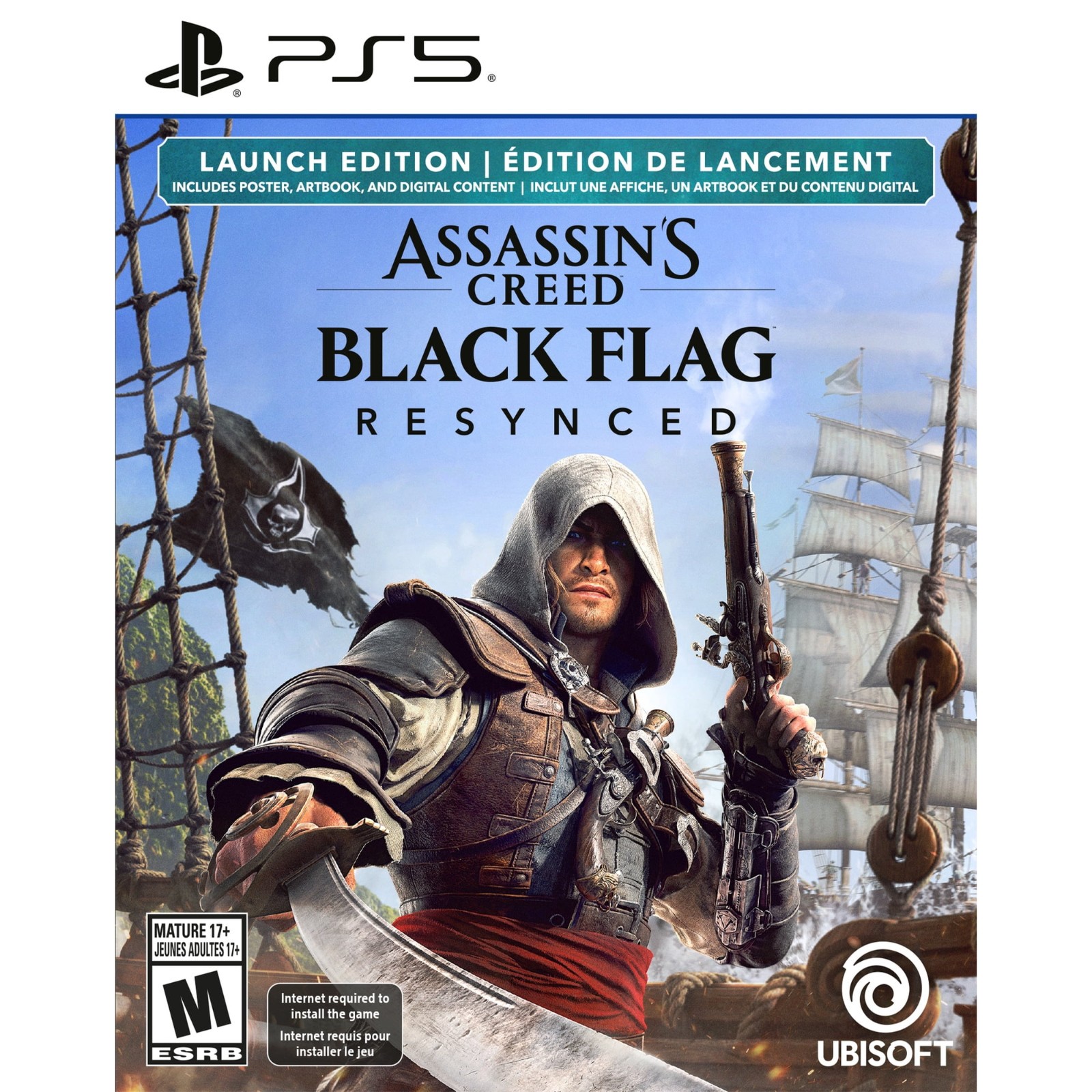 Assassin’s Creed Black Flag Resynced Exclusive Launch Edition Bunde – PS5