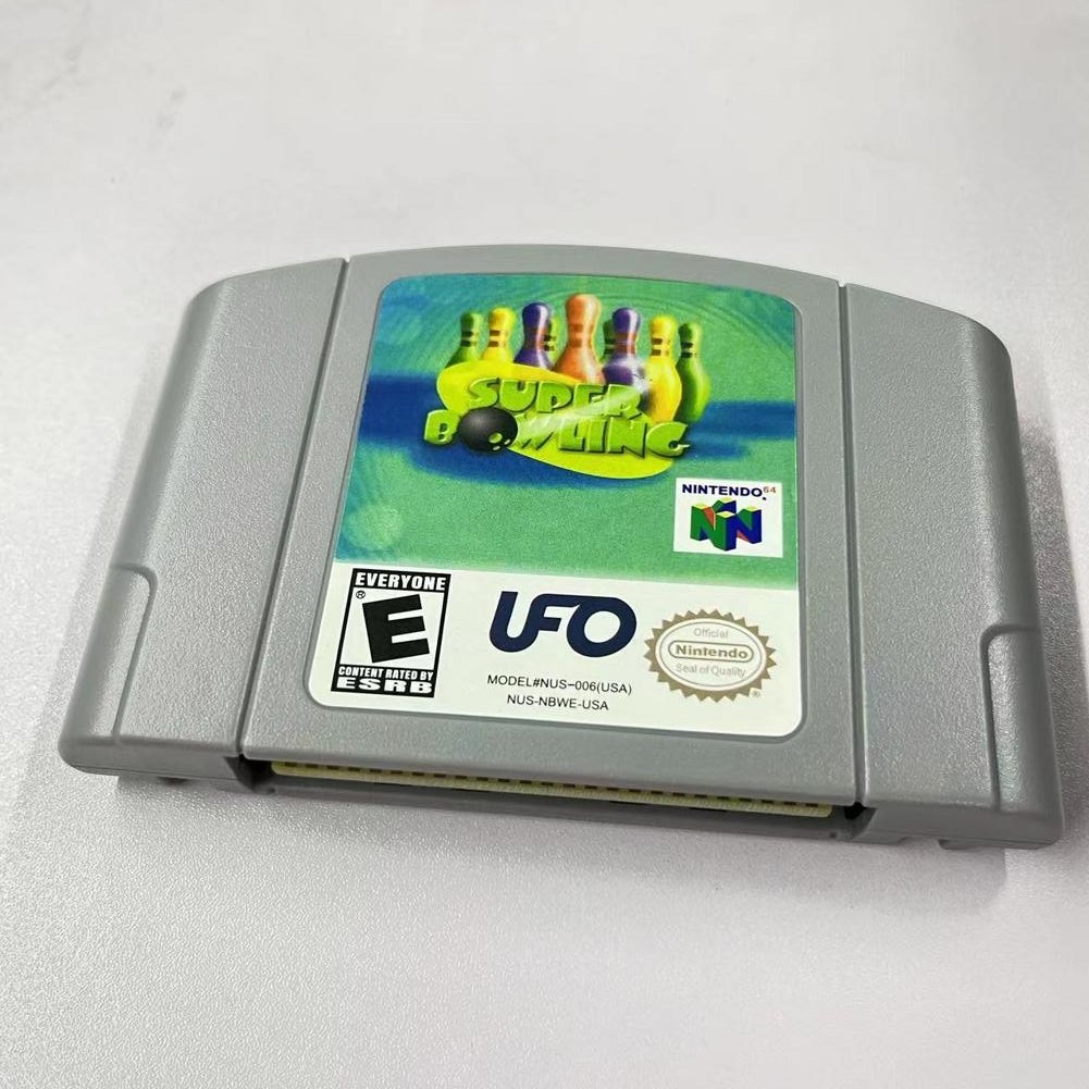 Super Bowling – Nintendo 64 (N64) Must-have for fans Tested and working