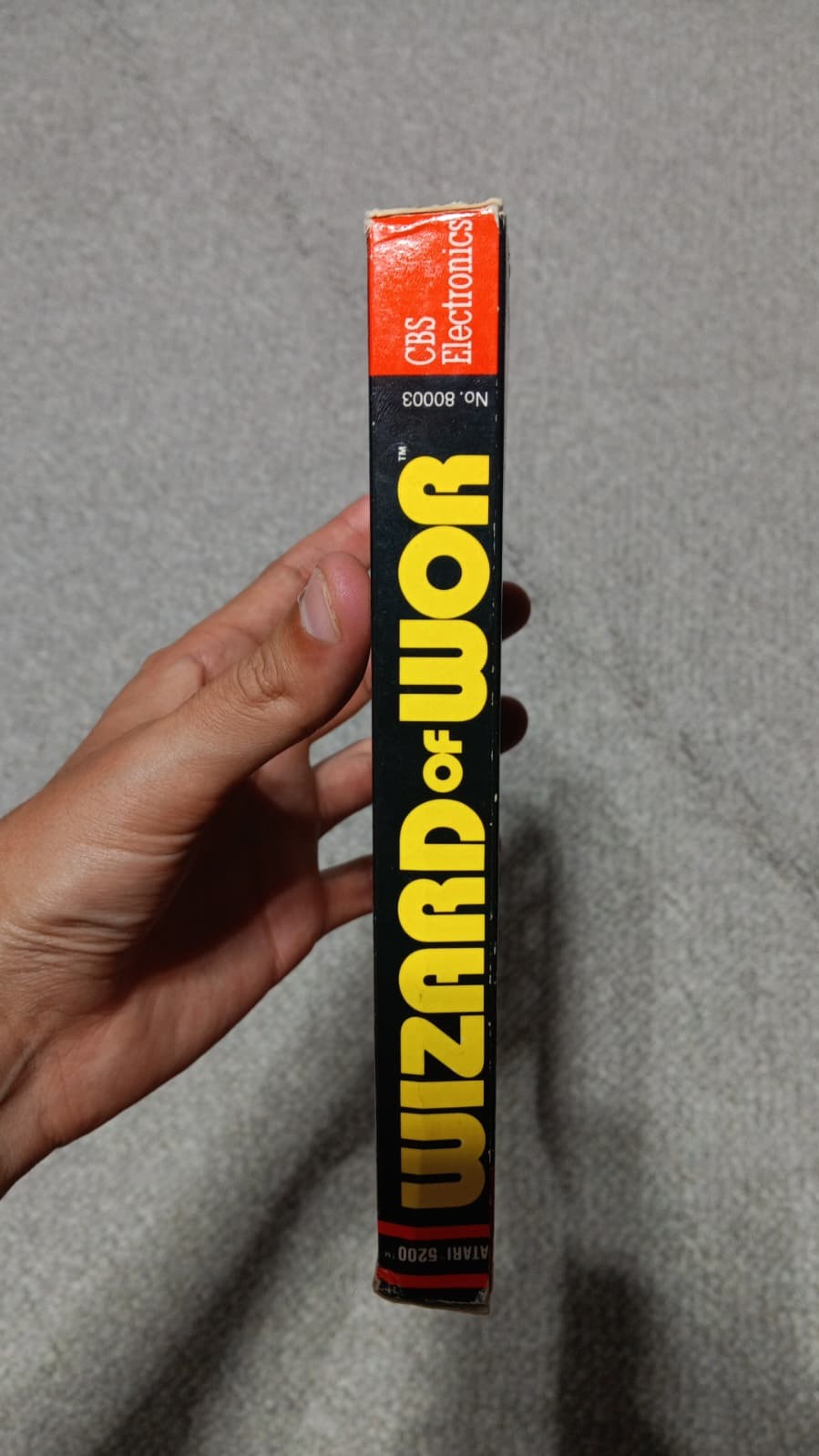 Wizard Of Wor (Atari 5200, 1984) With manual, box, and game!