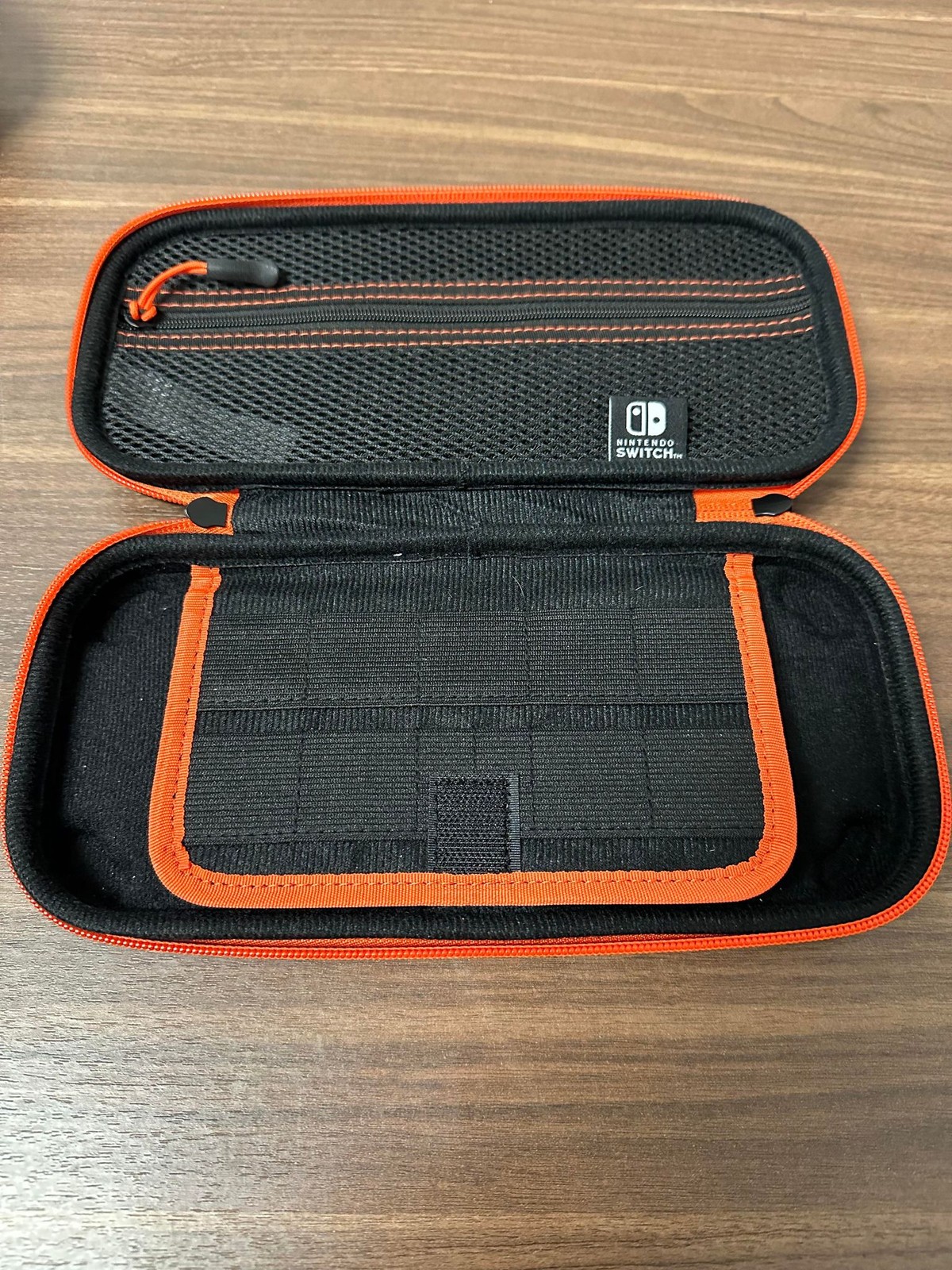 Original Carrying Case Holds 10 Game Cartridges Black And Red For Nintendo 8E