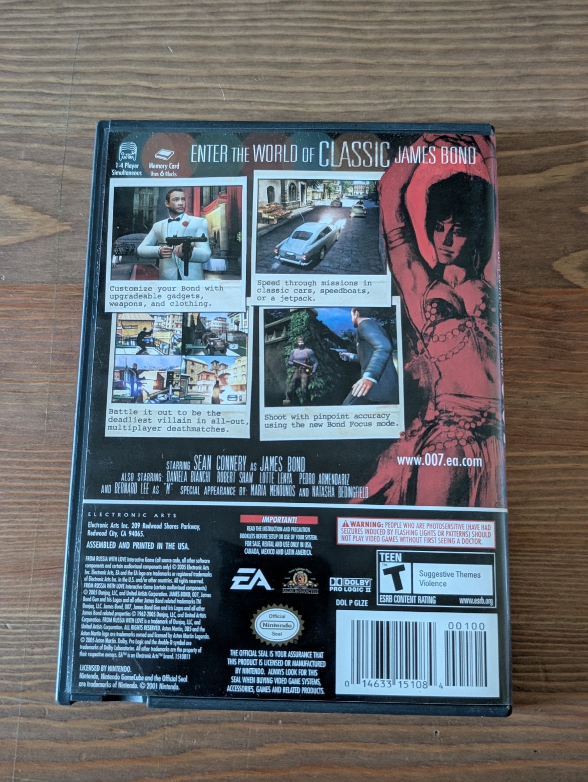 From Russia With Love 007 (Nintendo GameCube, 2005) Complete CIB & TESTED