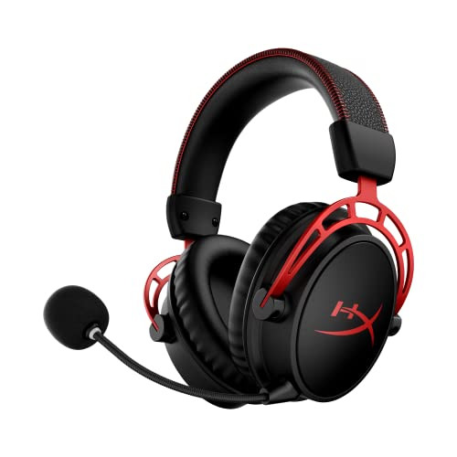 HyperX Cloud Alpha Wireless – Gaming Headset for PC 300-hour battery life DTS