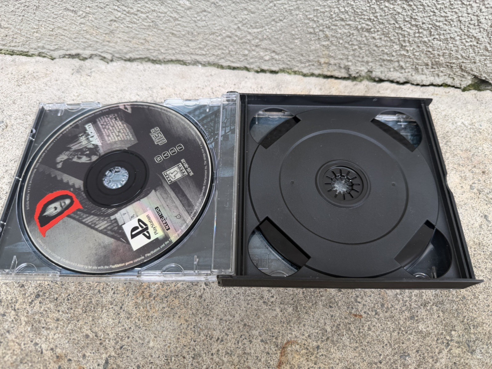 D Sony PlayStation PS1 1996 Jewel Case No Manual Horror