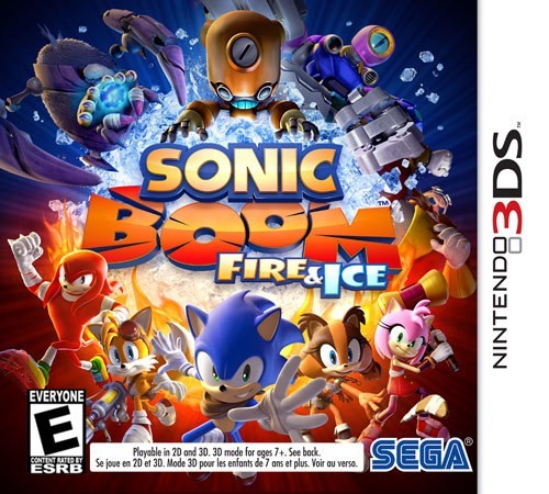 NEW Sonic Boom: Fire & Ice (Nintendo 3DS, 2016)