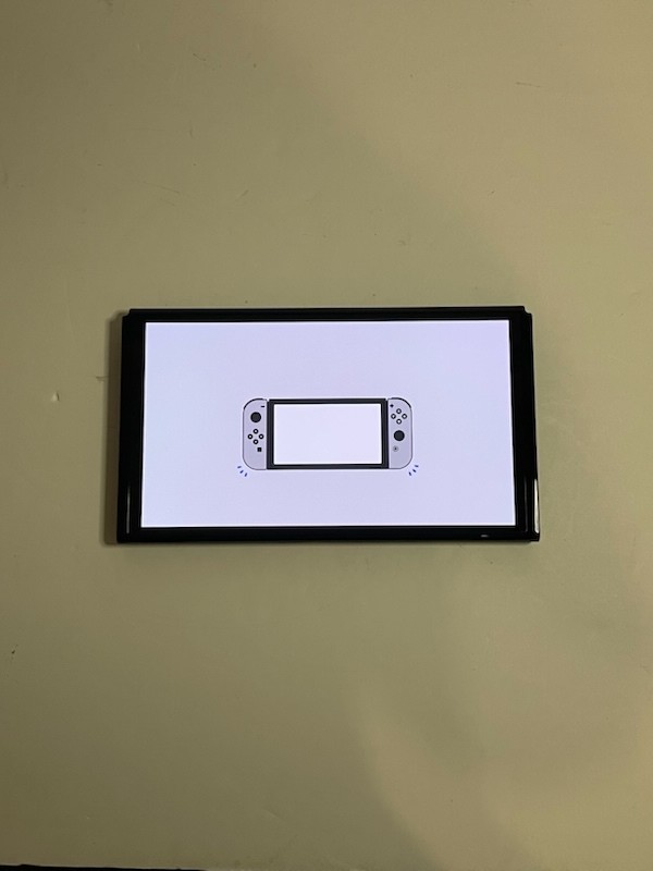Nintendo Switch OLED Console Smash Bros Bundle W/ GAME Cartridge + 12mo Membersh