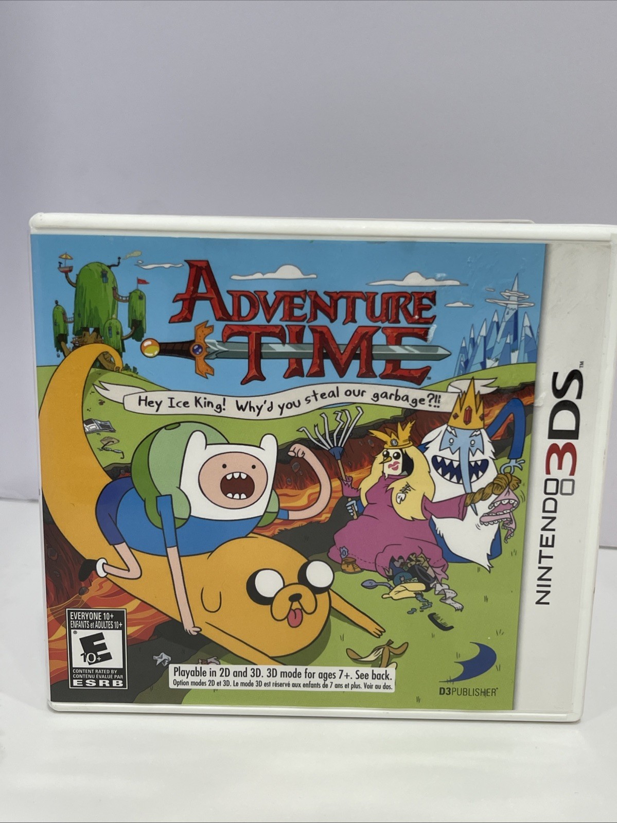 VGC~ Adventure Time Hey Ice King Why’d you steal our garbage? Nintendo 3DS