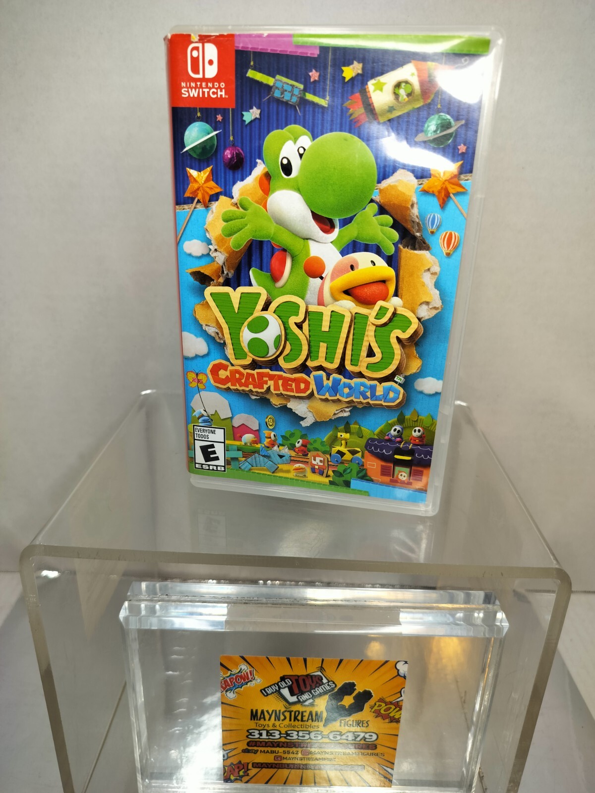Yoshi’s Crafted World (Nintendo Switch, 2019) AS-IS