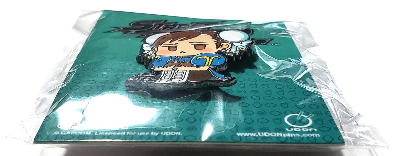 CHUN LI Anime Expo AX 2024 ENAMEL PIN Exclusive STREET FIGHTER Lapel CAPCOM Udon