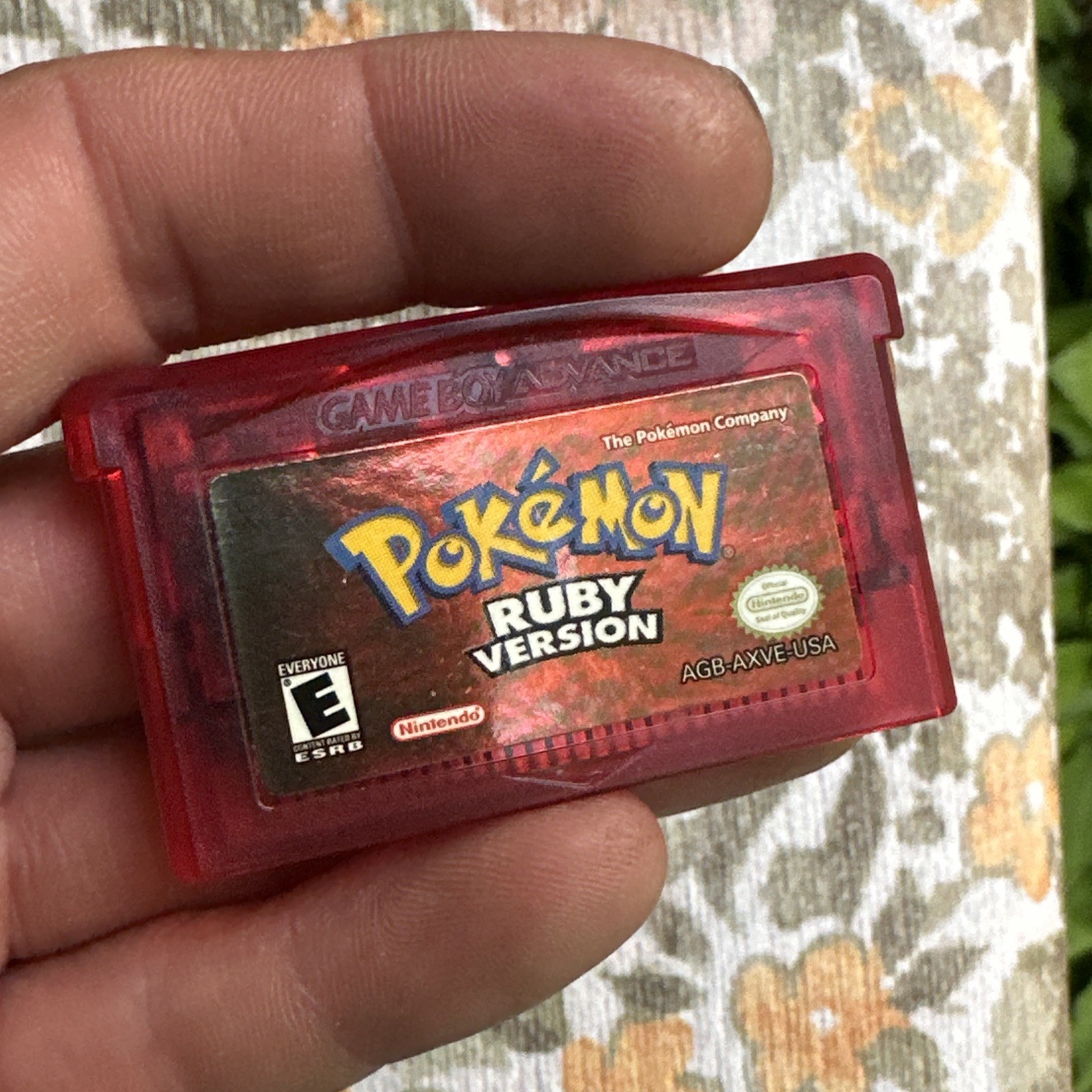 Pokémon: Ruby Version (Authentic, Tested, Dry Battery)