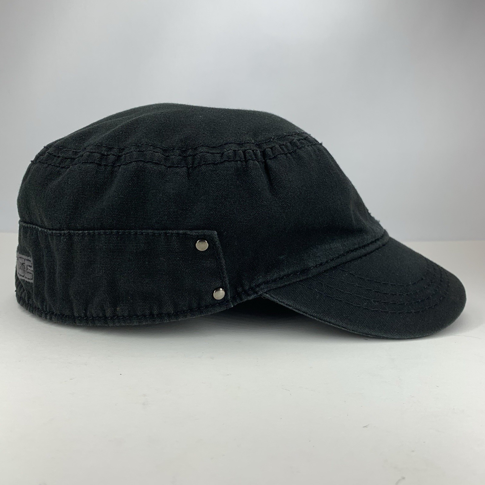Halo 4 UNSC Hat Small/Med Fitted Black Cadet Cap 2012 Microsoft