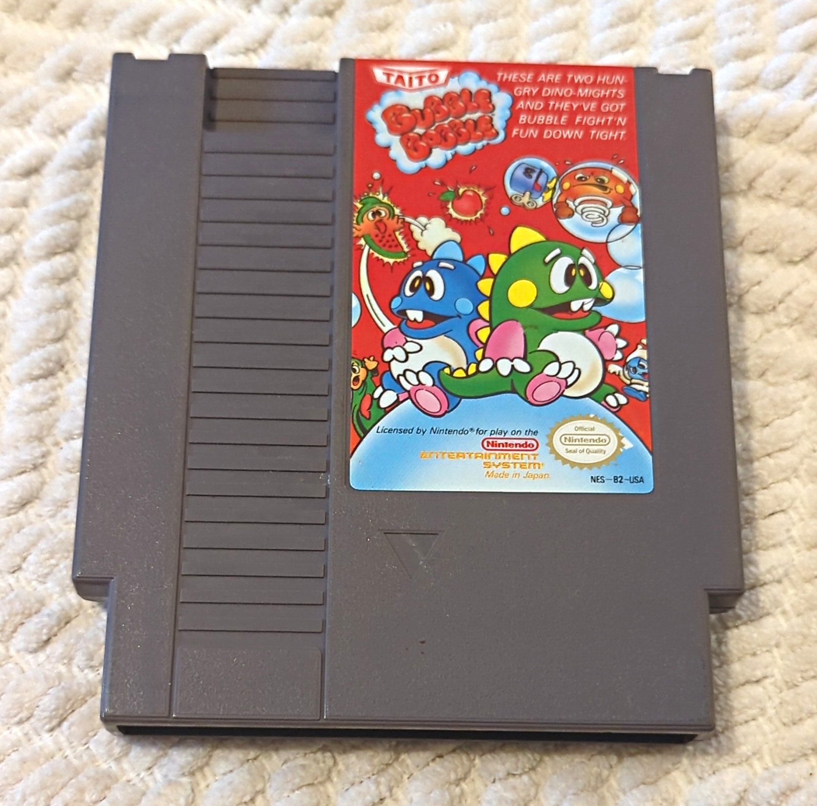 Taito Bubble Bobble Nintendo NES NTSC-U/C (US/Canada) Game Cartridge
