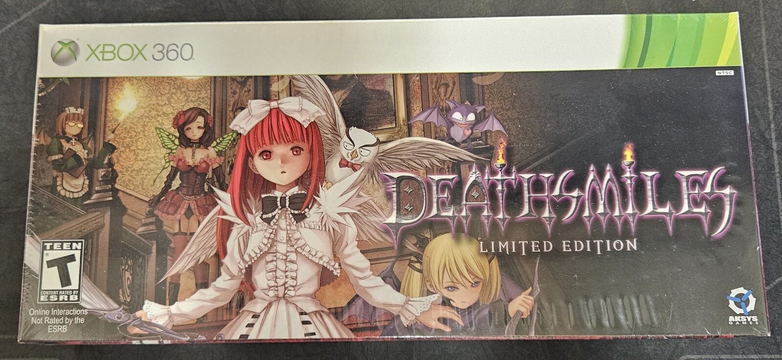 Brand New Sealed Deathsmiles — Limited Edition (Microsoft Xbox 360, 2010) MINT