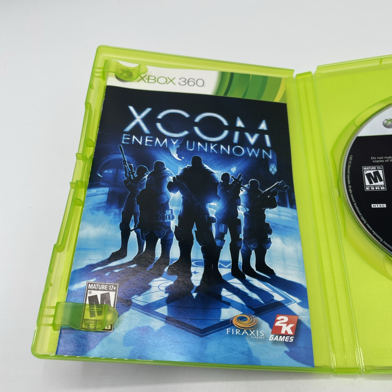 Xcom Enemy Unknown Xbox 360 Complete CIB