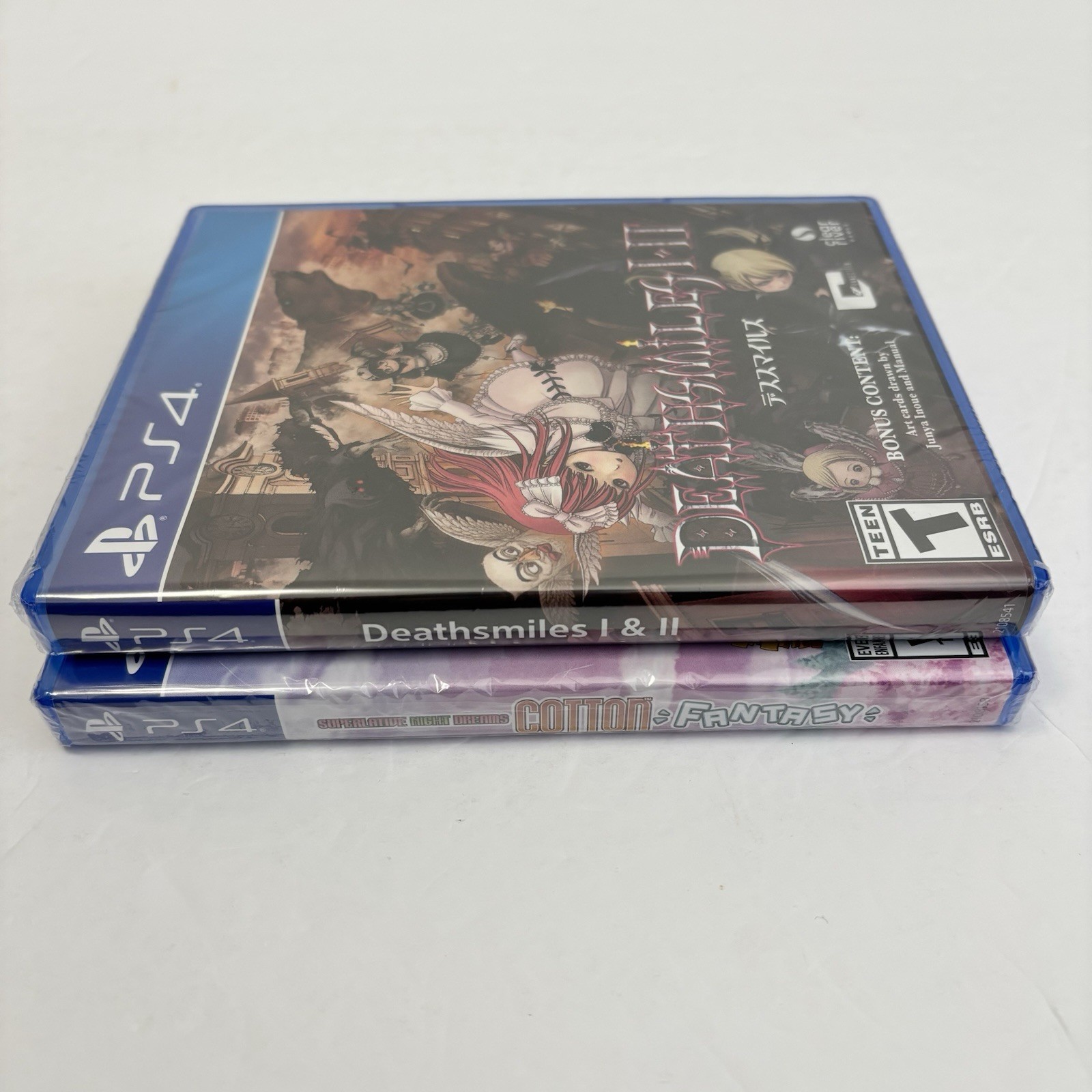 NEW Deathsmiles I & II and Cotton Fantasy Playstation 4 PS4 Sealed Shooter SHMUP