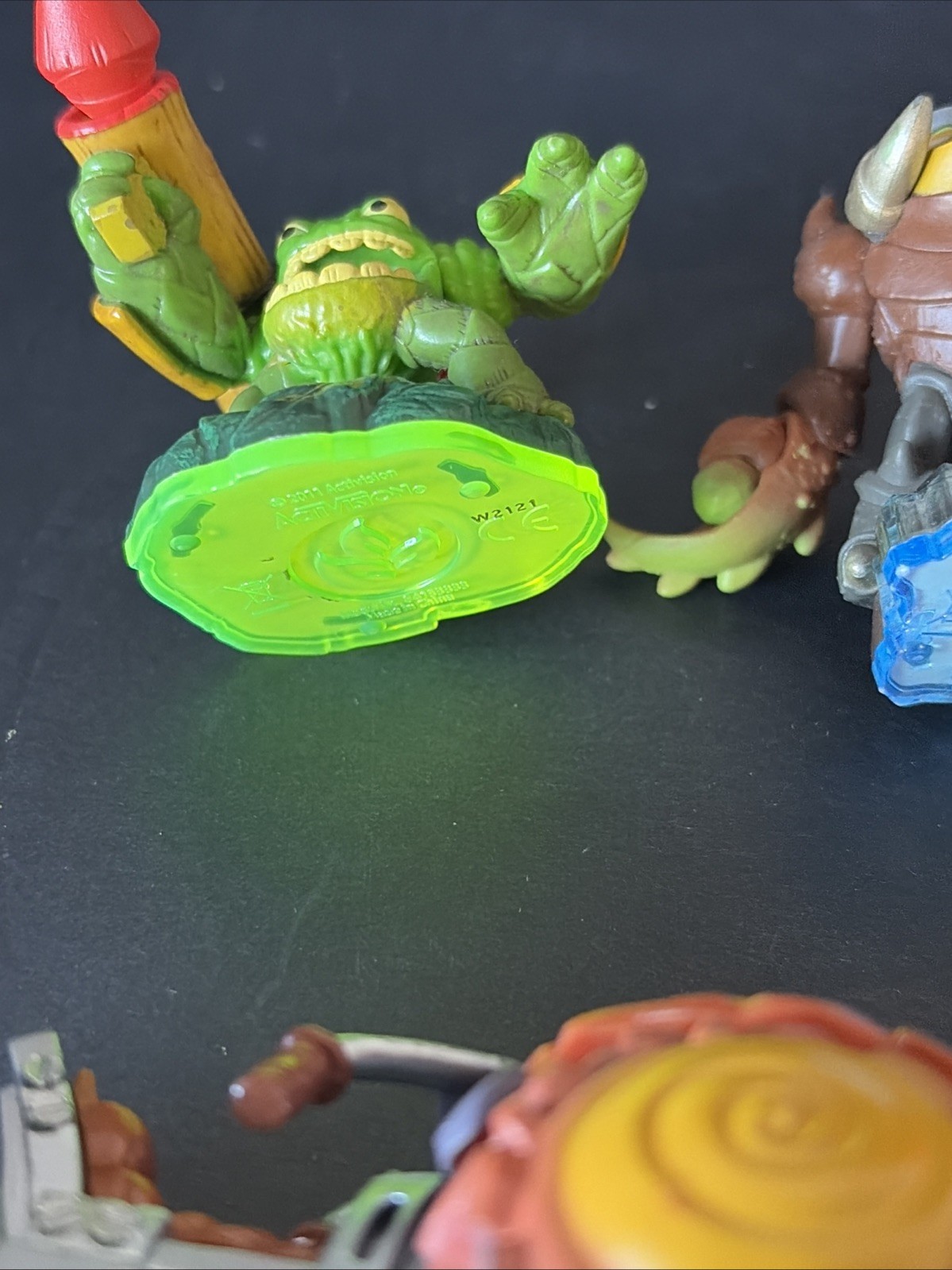 Skylanders Spyro’s Adventure Character Figures Lot of 3, & Two Vehicles