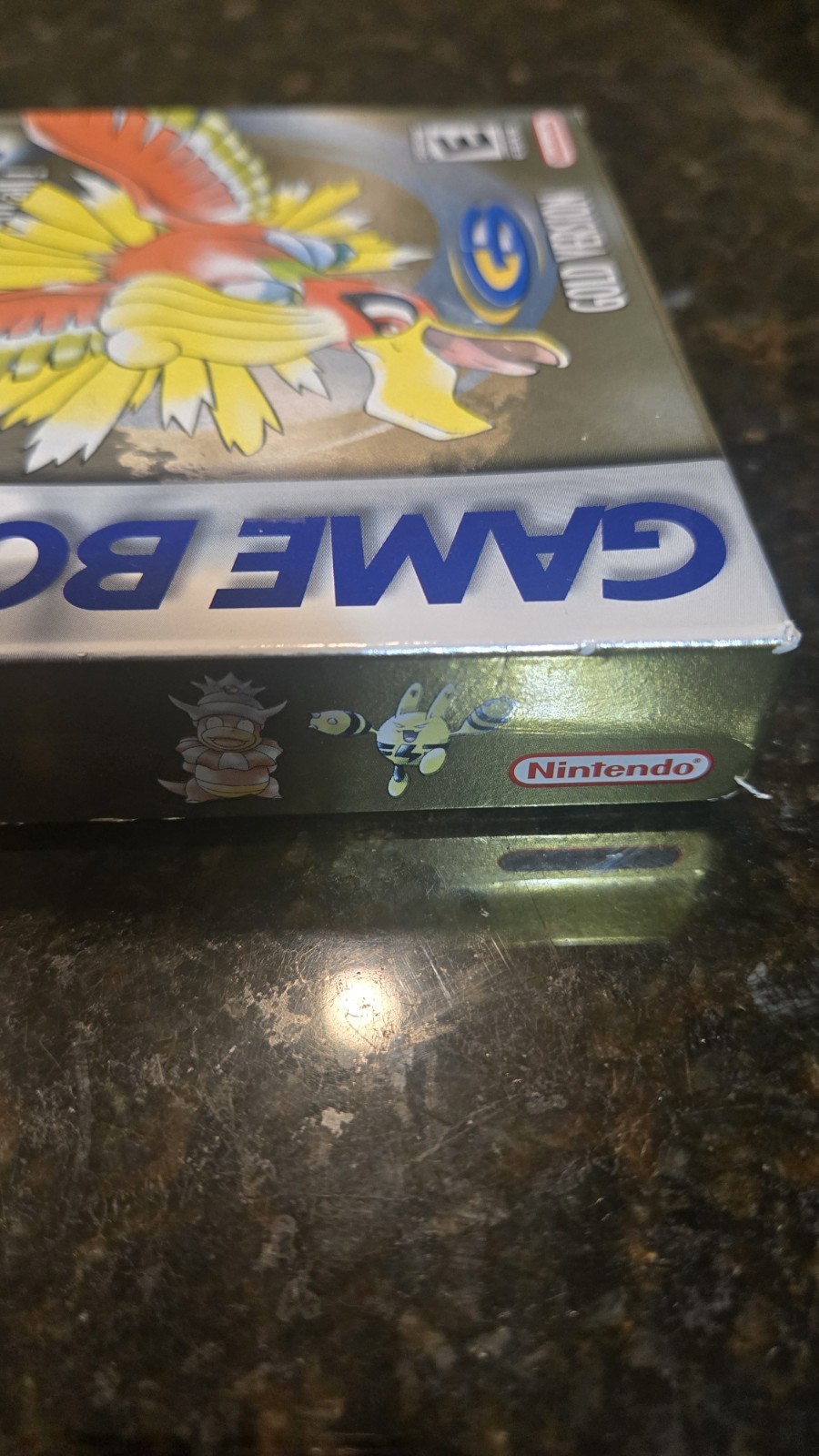 Pokemon Gold Box ONLY! Vintage ( READ DESCRIPTION )