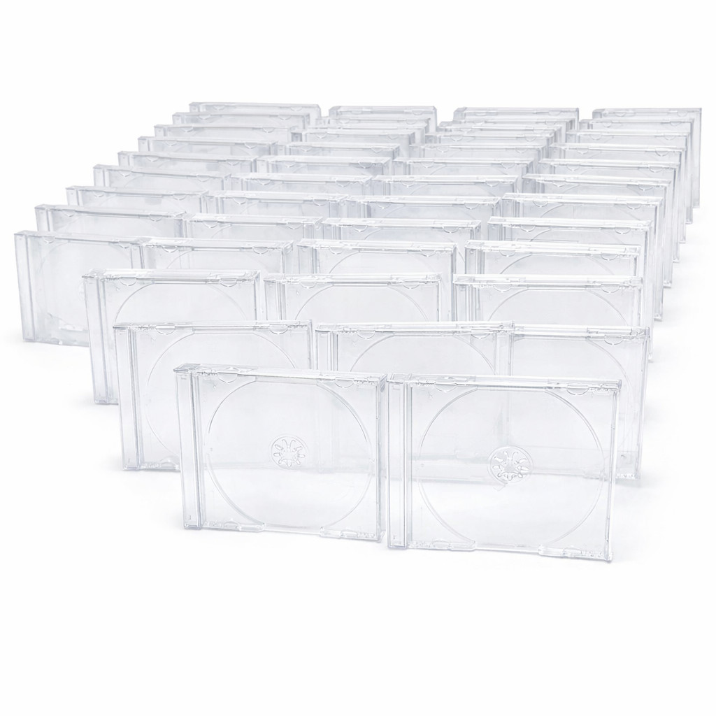 Standard CD Jewel Cases Disc Clear For PS1 PC Dreamcast CD Jewel Case