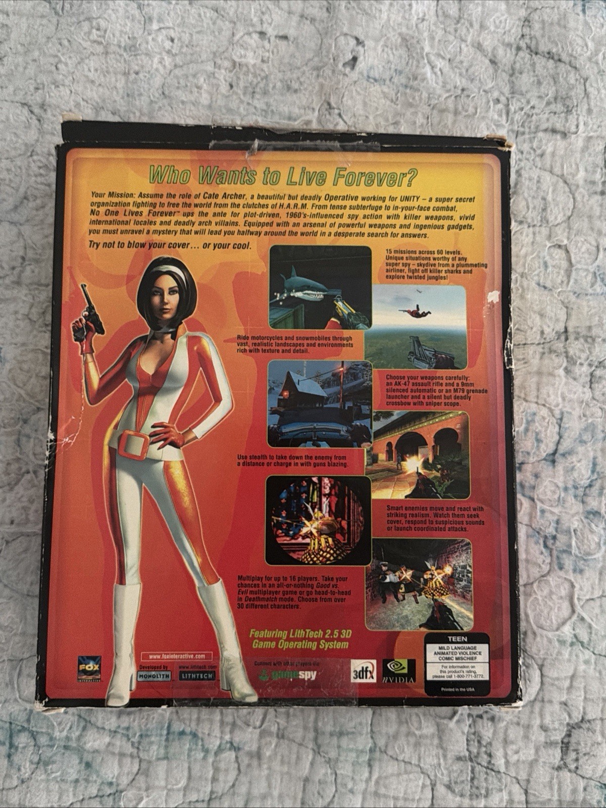 No One Lives Forever – US Big Box Edition PC (see Pics)