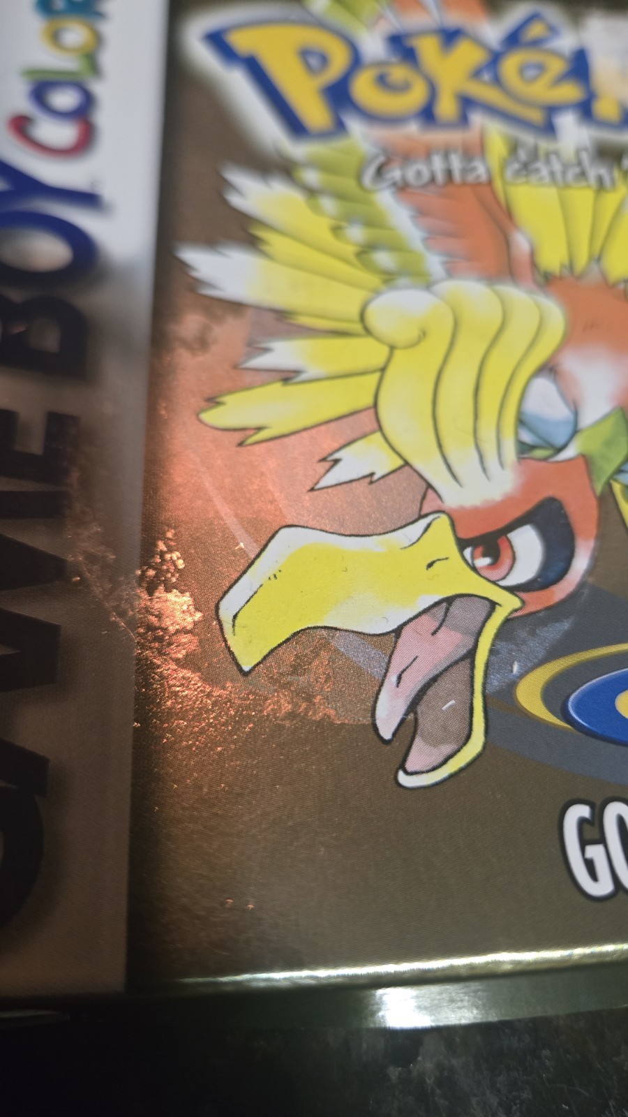 Pokemon Gold Box ONLY! Vintage ( READ DESCRIPTION )