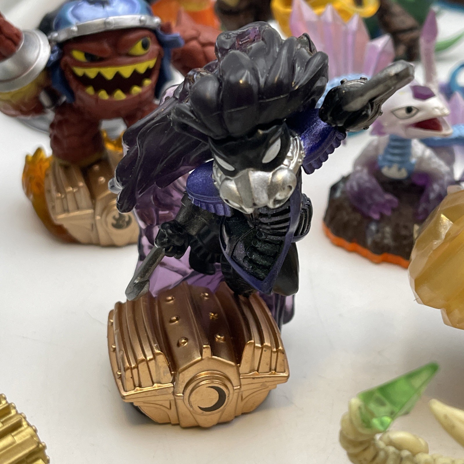 Skylanders Mixed Lot of 45 Figures Spyro, Giants, Vehicles, Some Damaged
