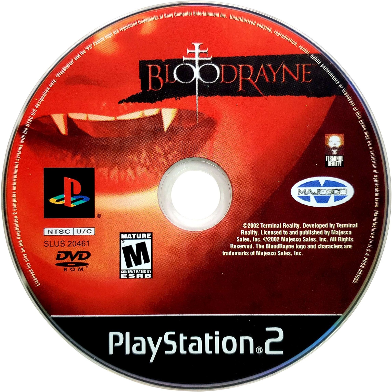 Bloodrayne – Sony Playstation 2 Pristine Tested Authentic 180 Day Guarantee