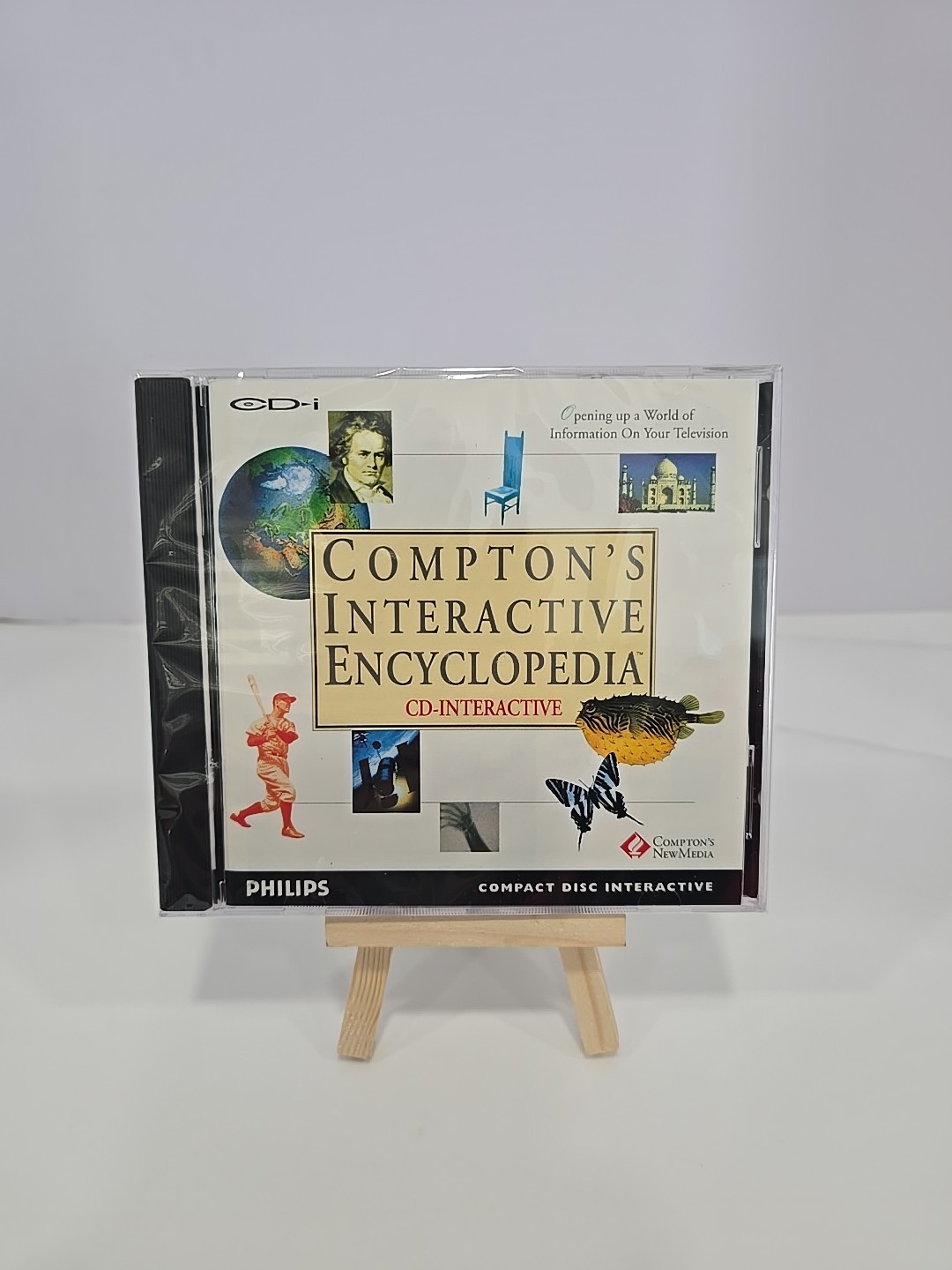 Comptons Interactive Encyclopedia Phillips CD-i CDI Brand New Factory Sealed