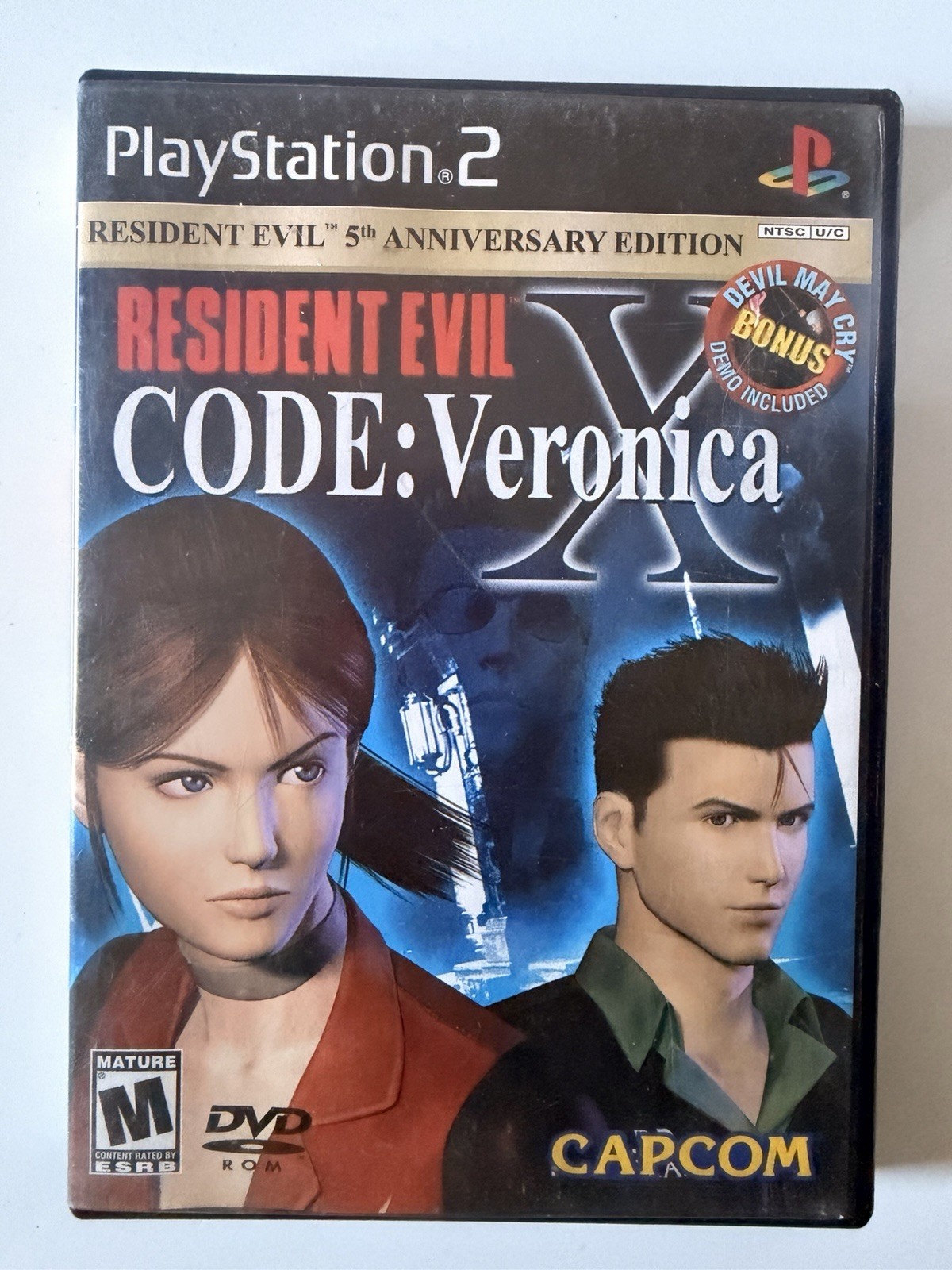 (No Demo Disc) Resident Evil Code Veronica X – With manual Sony Playstation 2