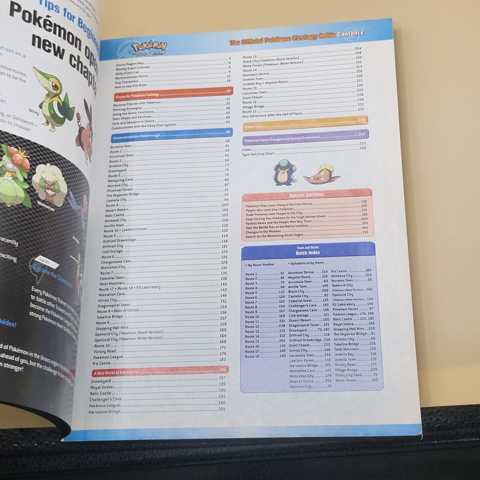 Pokémon Black and White Official Strategy Guide Volume 1