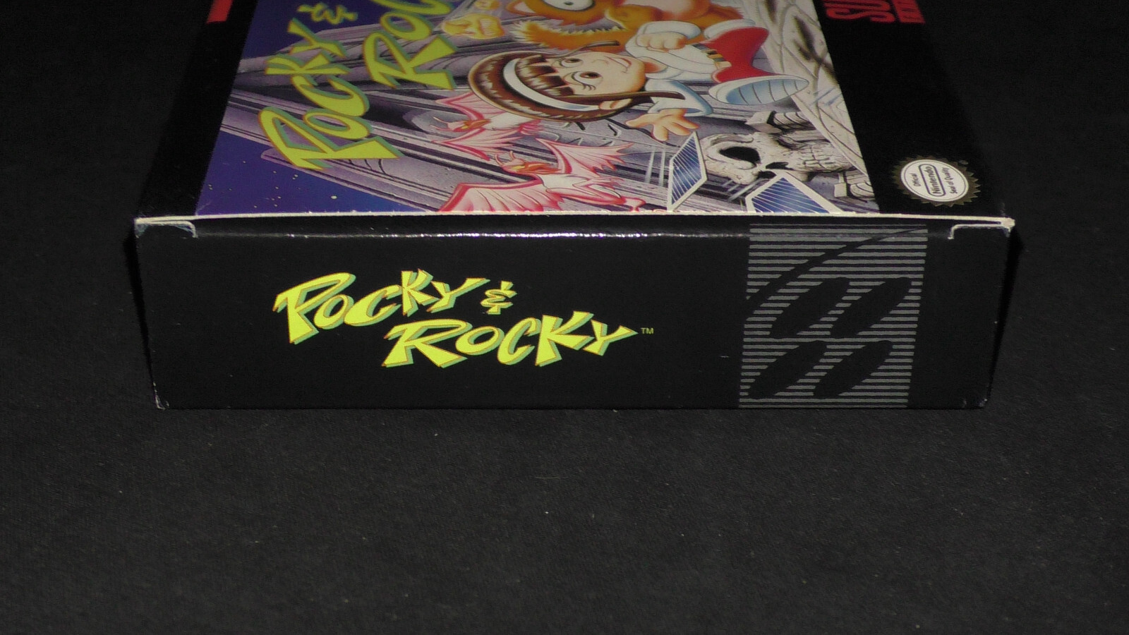 Pocky & Rocky [Box Only] Super Nintendo SNES Natsume NES And An