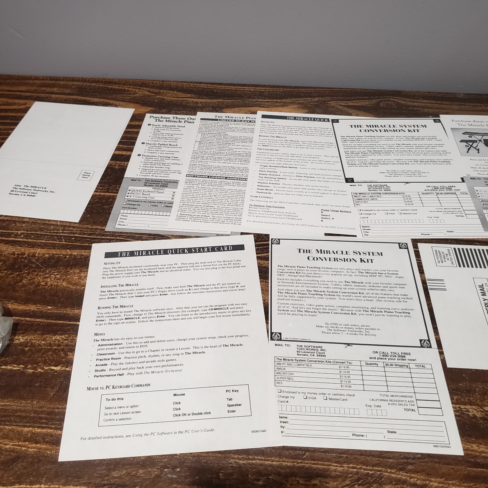 The Miracle Piano Teaching System Conversion Kit Nes