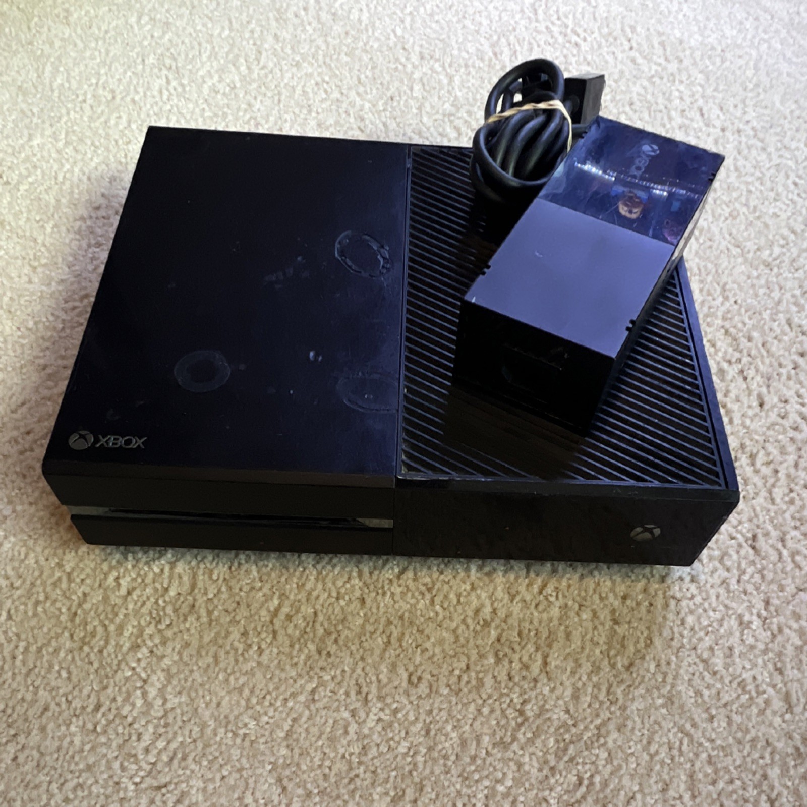 Xbox One Home Console Black Wi-Fi HDMI USB-A w/ Power Supply disk read error