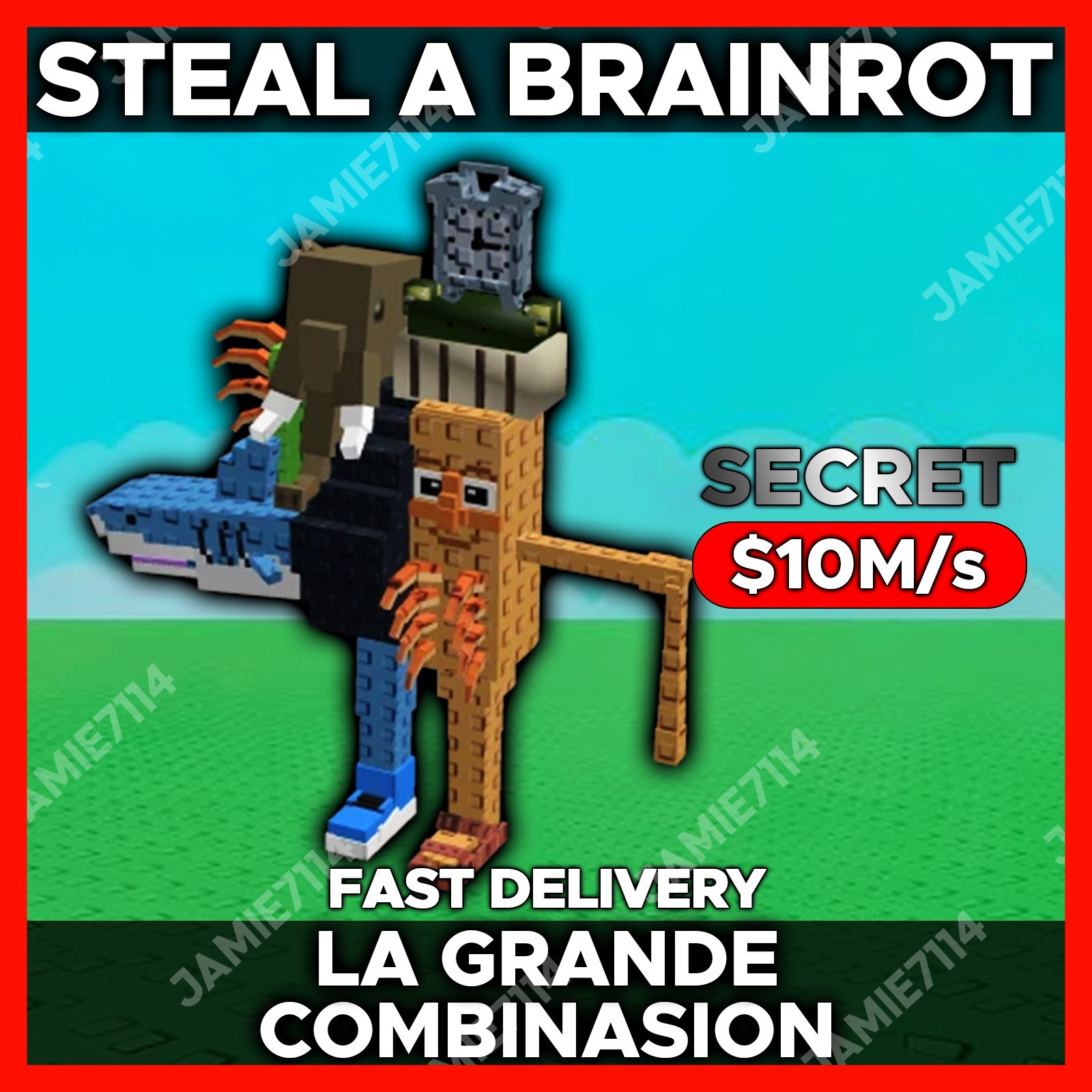 ✅LA GRANDE COMBINASION SECRET |💰STEAL A BRAINROT‼️FAST & EASY DELIVERY‼️ $10M/S