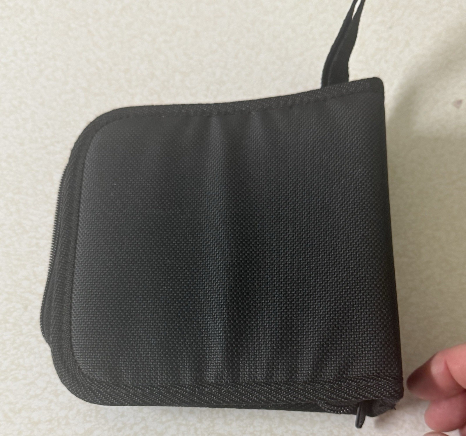 Authentic Nintendo 64 N64 Sports Carrying Case Black Game Wallet Storage Holder!