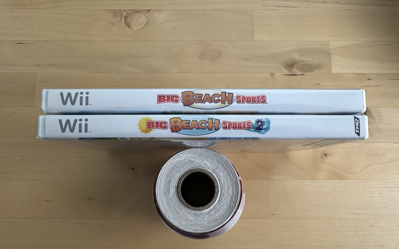 2 for 1 Power Pack x2 & Big Beach Sports Double Pack – Rare CIB Nintendo Wii Lot