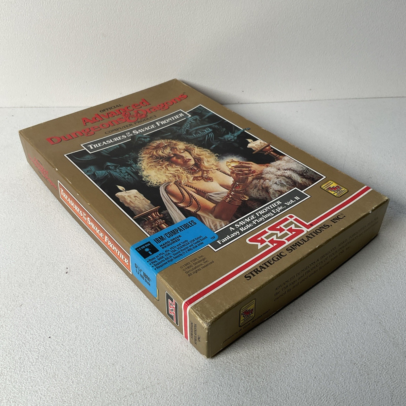Dungeons & Dragons: Treasures of the Savage Frontier, 1992, Big Box
