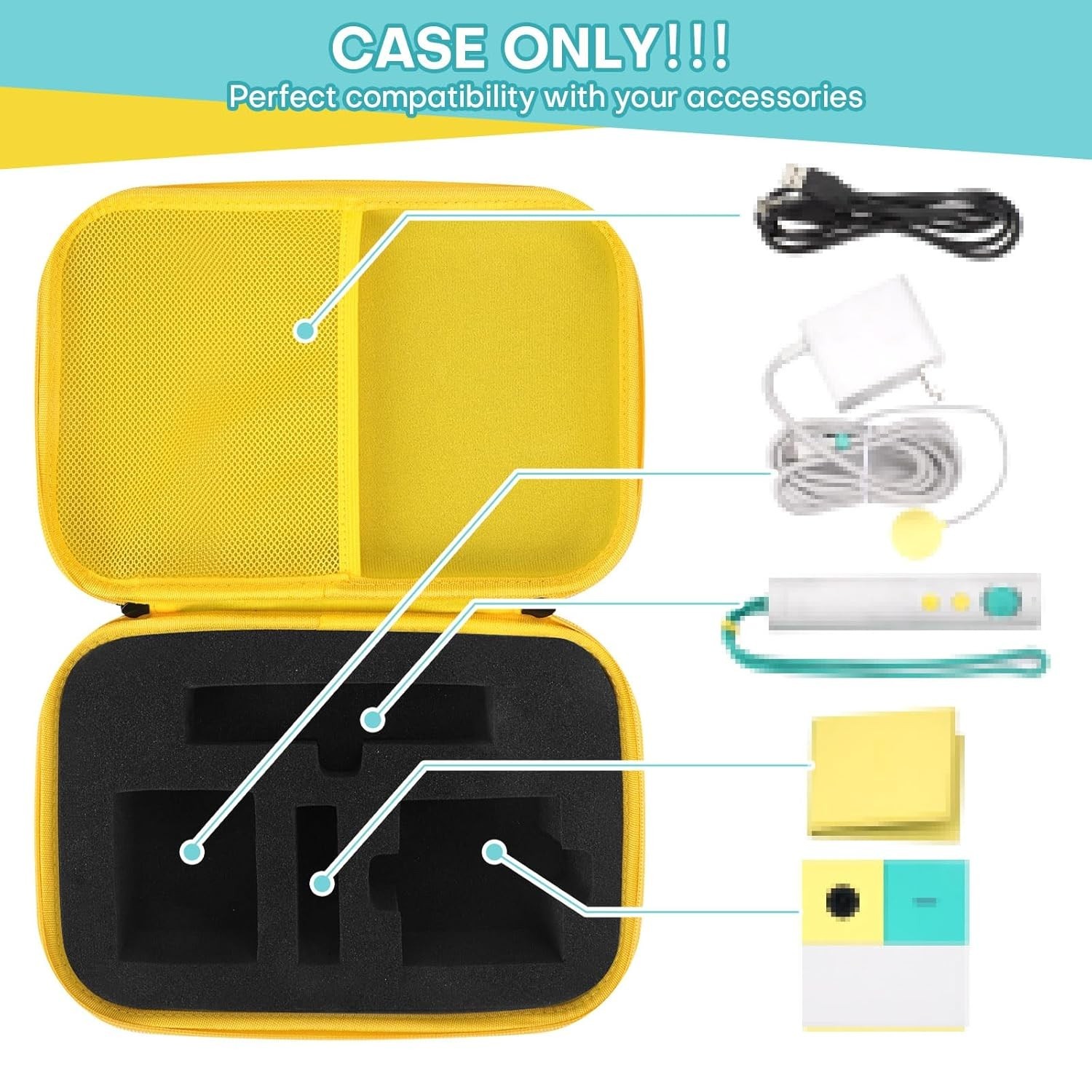 Protective Teal Case for Nex Playground – Shockproof, Lightweight & Portable