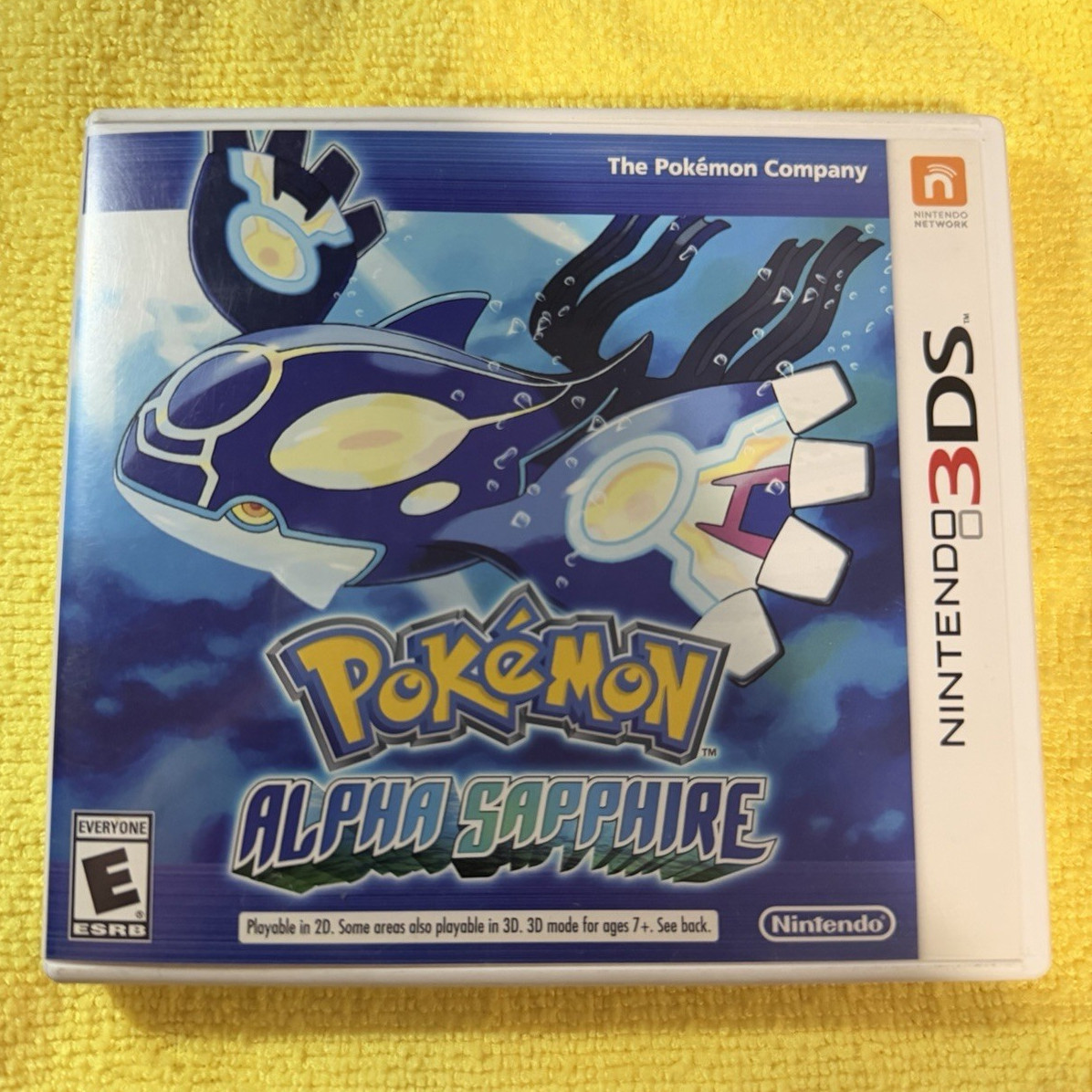 Pokémon Alpha Sapphire (Nintendo 3DS, 2014) CIB w/ Case, Manual, Tested