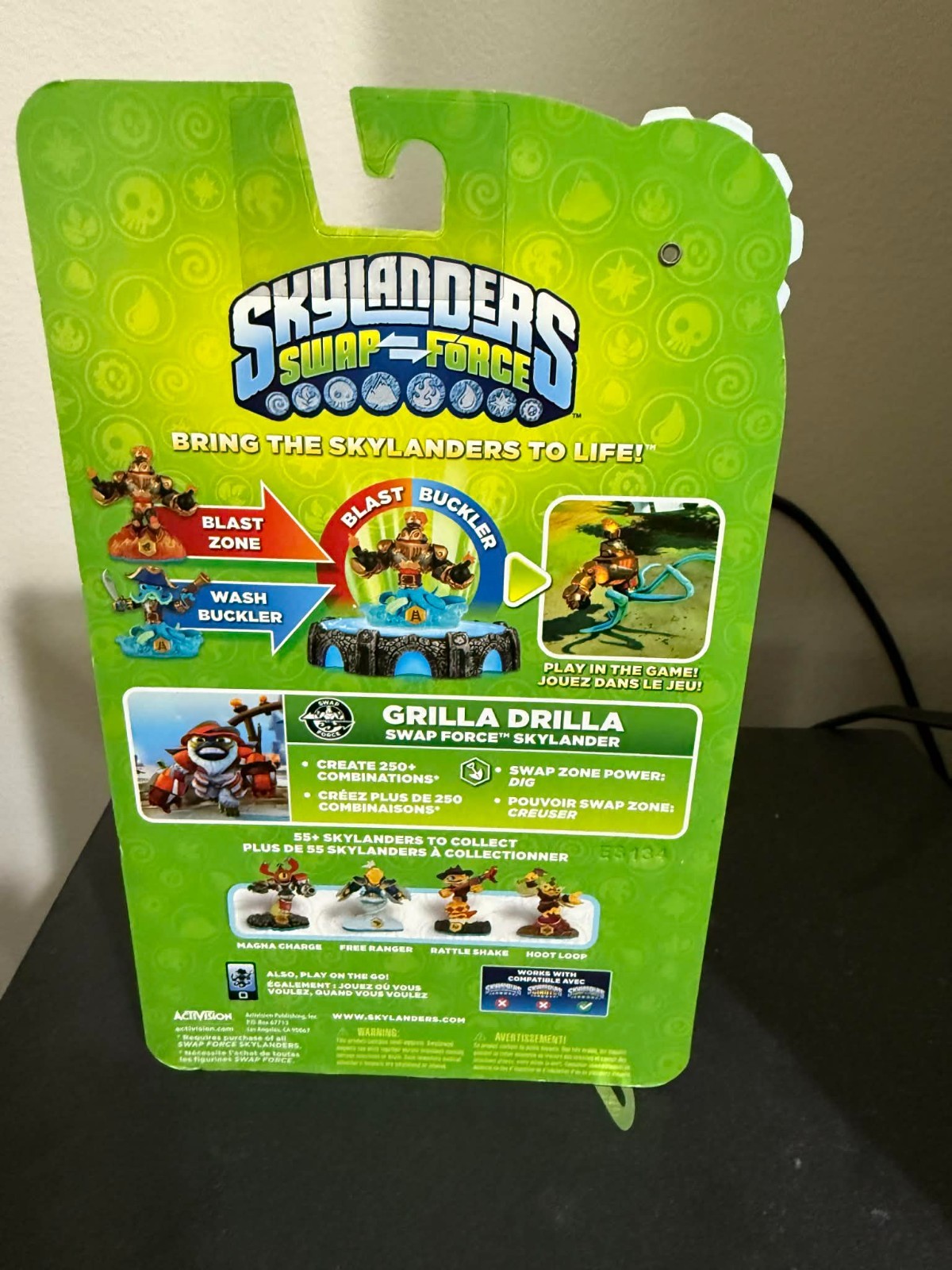 skylanders swap-force grilla drilla