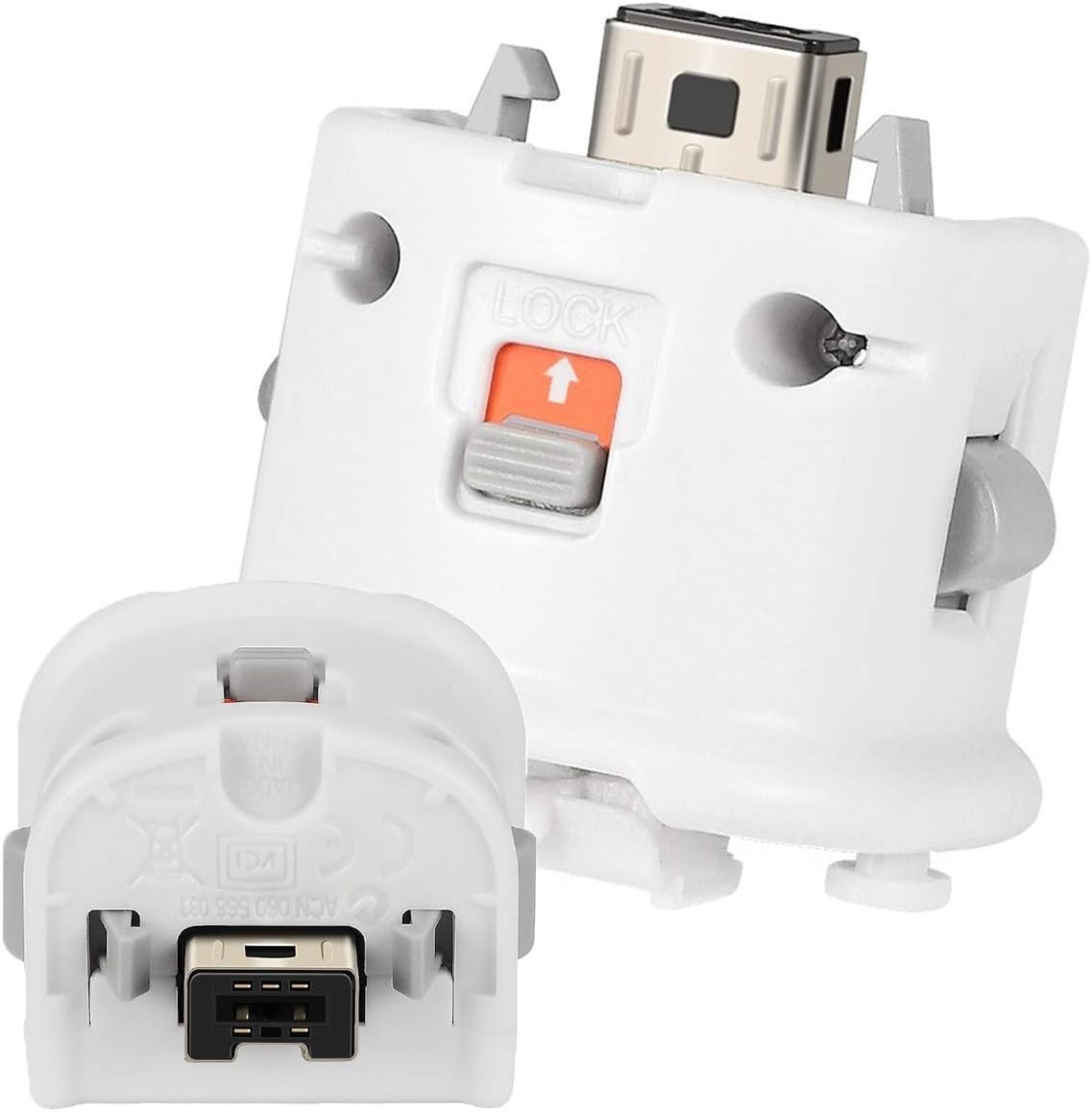 Wii Motion Plus Adapter-External Remote Motion Plus Sensor Controller -White,…